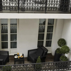 Отель Les Jardins De La Villa Париж вид на фасад фото 2