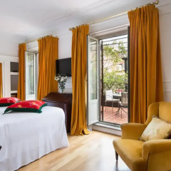 Grand Hotel Plaza 5* Номер Делюкс с различными типами кроватей фото 20