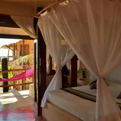 Отель Posada del Sol Tulum 3* Улучшенный номер с различными типами кроватей фото 8
