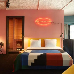 The Student Hotel Amsterdam City 4* Студия Делюкс с различными типами кроватей фото 2
