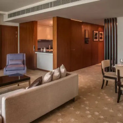 Отель InterContinental Residence Suites Dubai Festival City 4* Студия с различными типами кроватей фото 4