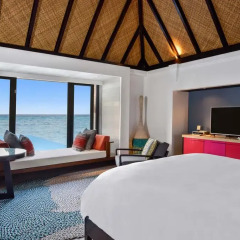 Отель Four Seasons Maldives At Kuda Huraa 5* Вилла с различными типами кроватей фото 4