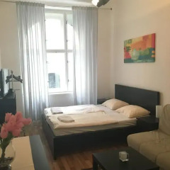 Апартаменты Charles Bridge Apartments Студия Эконом с различными типами кроватей фото 7