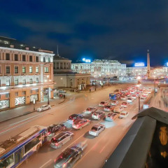 Апартаменты Невский 79 балкон