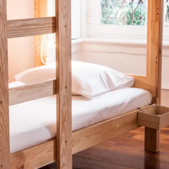 Nest House Lisbon Hostel Кровать в общем номере фото 3