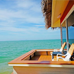 Отель Sunset Village Beach Resort 4* Бунгало Премиум с различными типами кроватей фото 7
