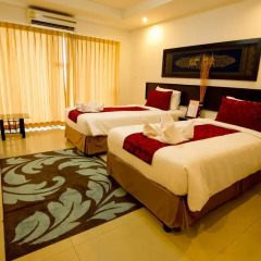 Отель Sinsuvarn Airport Suite 4* Номер Делюкс фото 10