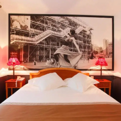 Отель Hôtel Atelier Vavin 3* Стандартный номер с различными типами кроватей фото 11