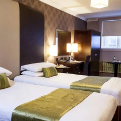 Best Western Glasgow City Hotel 3* Представительский семейный номер с разными типами кроватей