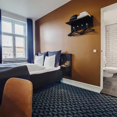 Hotel Ritz Aarhus City 3* Стандартный номер с двуспальной кроватью фото 7