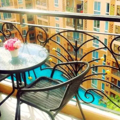 Отель Atlantis Condo Pattaya by Panissara Апартаменты с различными типами кроватей фото 14
