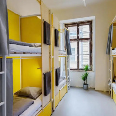 Flow Hostel Кровать в общем номере с двухъярусной кроватью фото 4