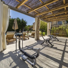 Отель Protur Residencia Son Floriana фитнесс-зал