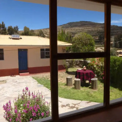 Отель Casa Inti Lodge Стандартный номер с различными типами кроватей (общая ванная комната)