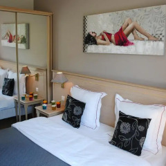 Отель Axl Flathotel Brussels Брюссель комната для гостей