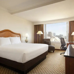 Отель Hilton San Francisco Union Square 4* Стандартный номер с двуспальной кроватью фото 2
