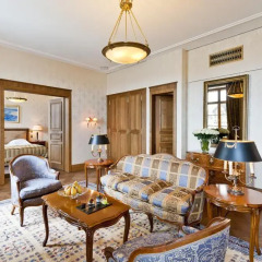 Grand Hotel Les Trois Rois 5* Люкс повышенной комфортности с различными типами кроватей фото 2