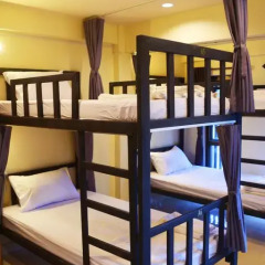 Chang Hostel Кровать в общем номере с двухъярусной кроватью фото 11