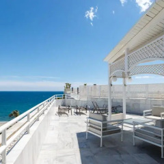 Отель Coral Beach Aparthotel 4* Улучшенные апартаменты с различными типами кроватей фото 13