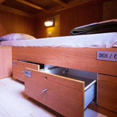 Sleep Well Youth Hostel Кровать в мужском общем номере с двухъярусной кроватью фото 3