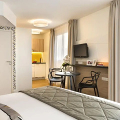 Отель Citadines Tour Eiffel Paris 4* Студия с различными типами кроватей
