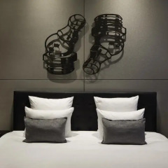 Отель art'otel Amsterdam 5* Стандартный номер с двуспальной кроватью фото 3