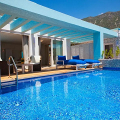 Asfiya Sea View Hotel Турция, Киник - отзывы, цены и фото номеров - забронировать отель Asfiya Sea View Hotel онлайн бассейн фото 6