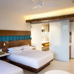 Отель Grand Hyatt Playa Del Carmen Resort Package 5* Номер с различными типами кроватей фото 22