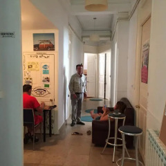 Отель Albergue De Peregrinos La Bilbaina Испания, Сантония - отзывы, цены и фото номеров - забронировать отель Albergue De Peregrinos La Bilbaina онлайн интерьер отеля фото 2