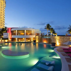 Отель Reflect Krystal Grand Cancun Канкун бассейн фото 3