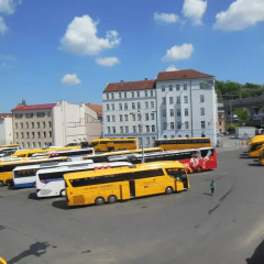 Hostel Florenc Кровать в женском общем номере с двухъярусной кроватью