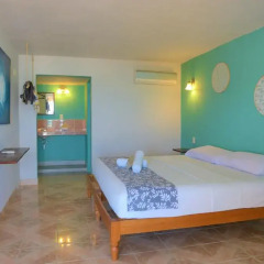 Отель Casa Blatha Holbox 3* Стандартный номер с различными типами кроватей фото 4