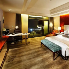 Hotel Nikko Xiamen 4* Улучшенный люкс с различными типами кроватей фото 3