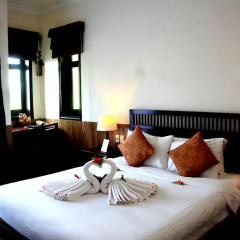 Отель Hoi An Riverside Resort & Spa 4* Улучшенный номер с различными типами кроватей фото 2