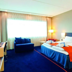 Radisson Blu Hotel, Trondheim Airport 4* Стандартный номер с различными типами кроватей фото 4
