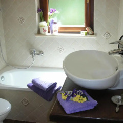 Отель B&B Casacapraia Итри ванная фото 2