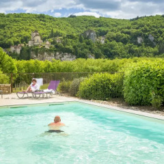 Hotel-Spa Le Saint Cirq бассейн фото 3