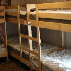 Hostel Na Kakhovke Кровать в мужском общем номере с двухъярусными кроватями фото 2