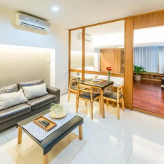 Апартаменты Laemtong Serviced Apartment Люкс с различными типами кроватей фото 4