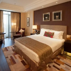 Апартаменты Lee Garden Service Apartment Wangfujing комната для гостей фото 4