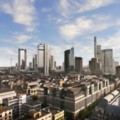 Отель InterContinental Frankfurt 5* Стандартный номер с различными типами кроватей фото 2