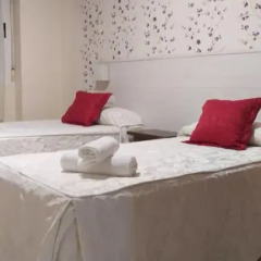 Отель Hostal San Roque Номер Комфорт с разными типами кроватей фото 8