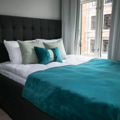 Апартаменты Frogner House Apartments - Odins Gate 10 Апартаменты с различными типами кроватей фото 13