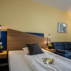 Median Hotel Hannover Messe комната для гостей фото 3