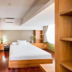 Апартаменты Laemtong Serviced Apartment Люкс с различными типами кроватей фото 17