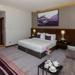 Отель Flora Al Barsha Mall of the Emirates 4* Стандартный номер с двуспальной кроватью фото 10