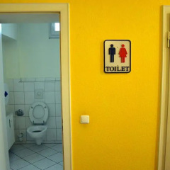 Отель Backpackers Düsseldorf Стандартный номер с 2 отдельными кроватями (общая ванная комната) фото 5