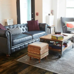 HighRoad Hostel DC Кровать в мужском общем номере с двухъярусной кроватью фото 2