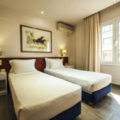 Отель Piraeus Dream 2* Стандартный номер с двуспальной кроватью фото 10