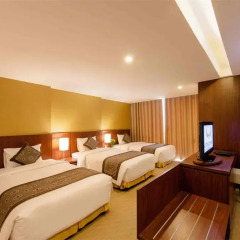 Отель Muong Thanh Luxury Buon Ma Thuot 4* Номер Делюкс с различными типами кроватей фото 3